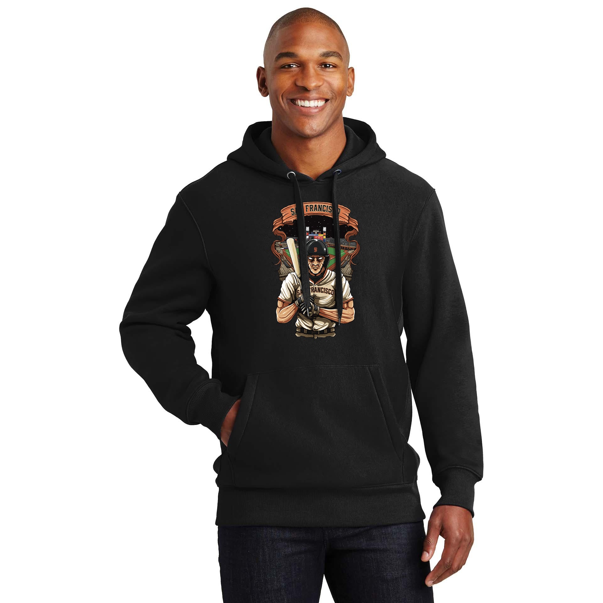 San Francisco Baseball Men's Graphic Hoodie