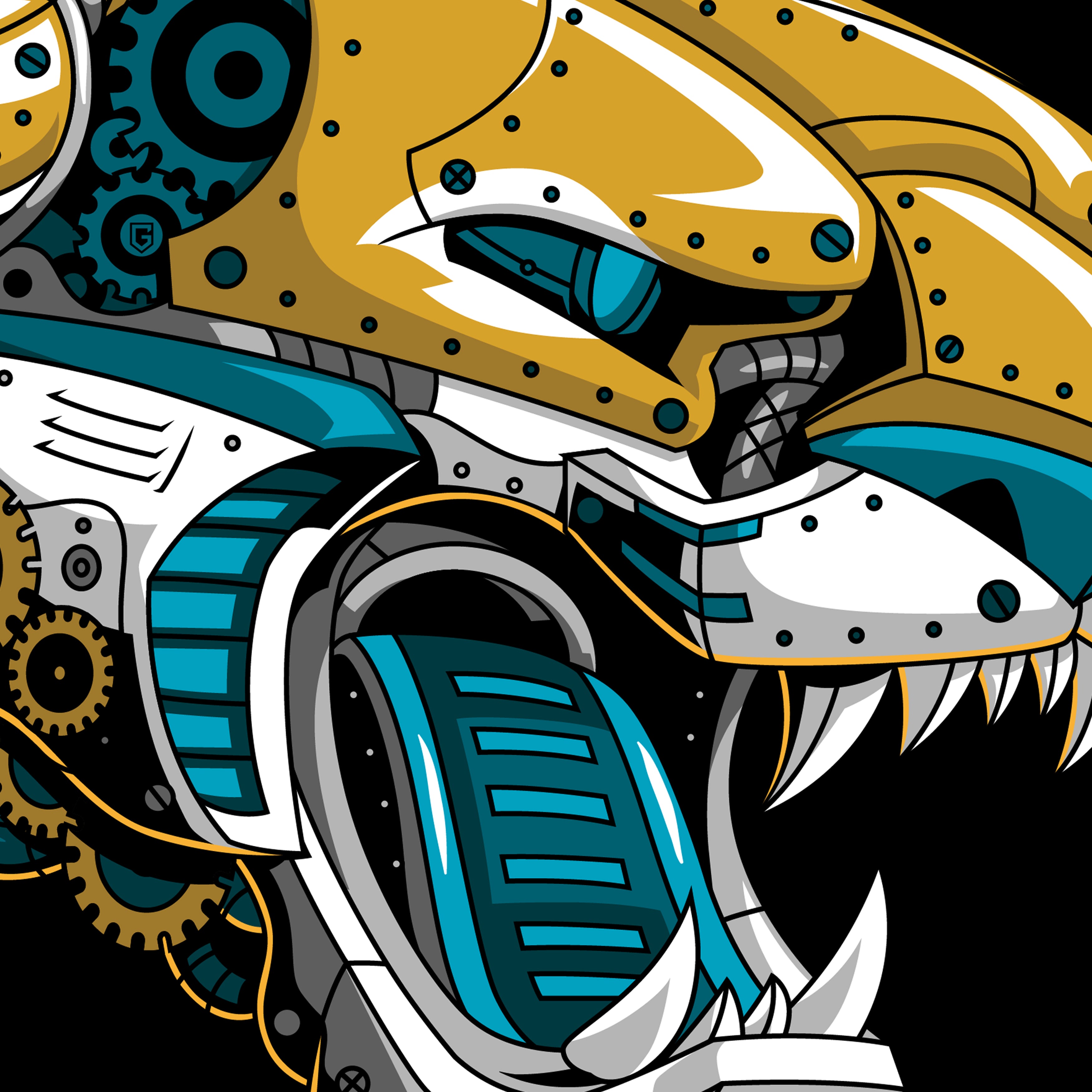 Jacksonville Steampunk Football Men's T-Shirt