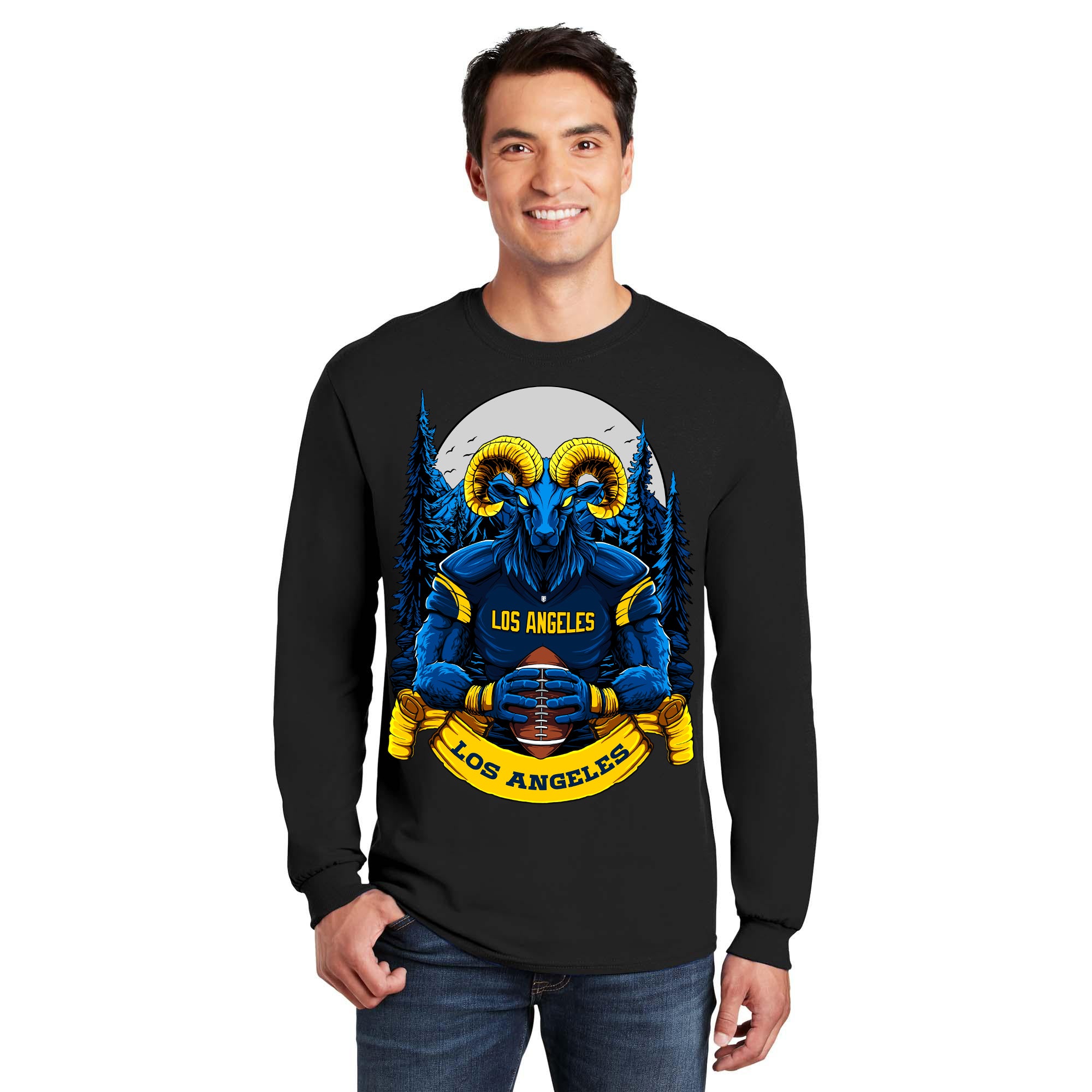 Los Angeles Football Long Sleeve Men's T-Shirt