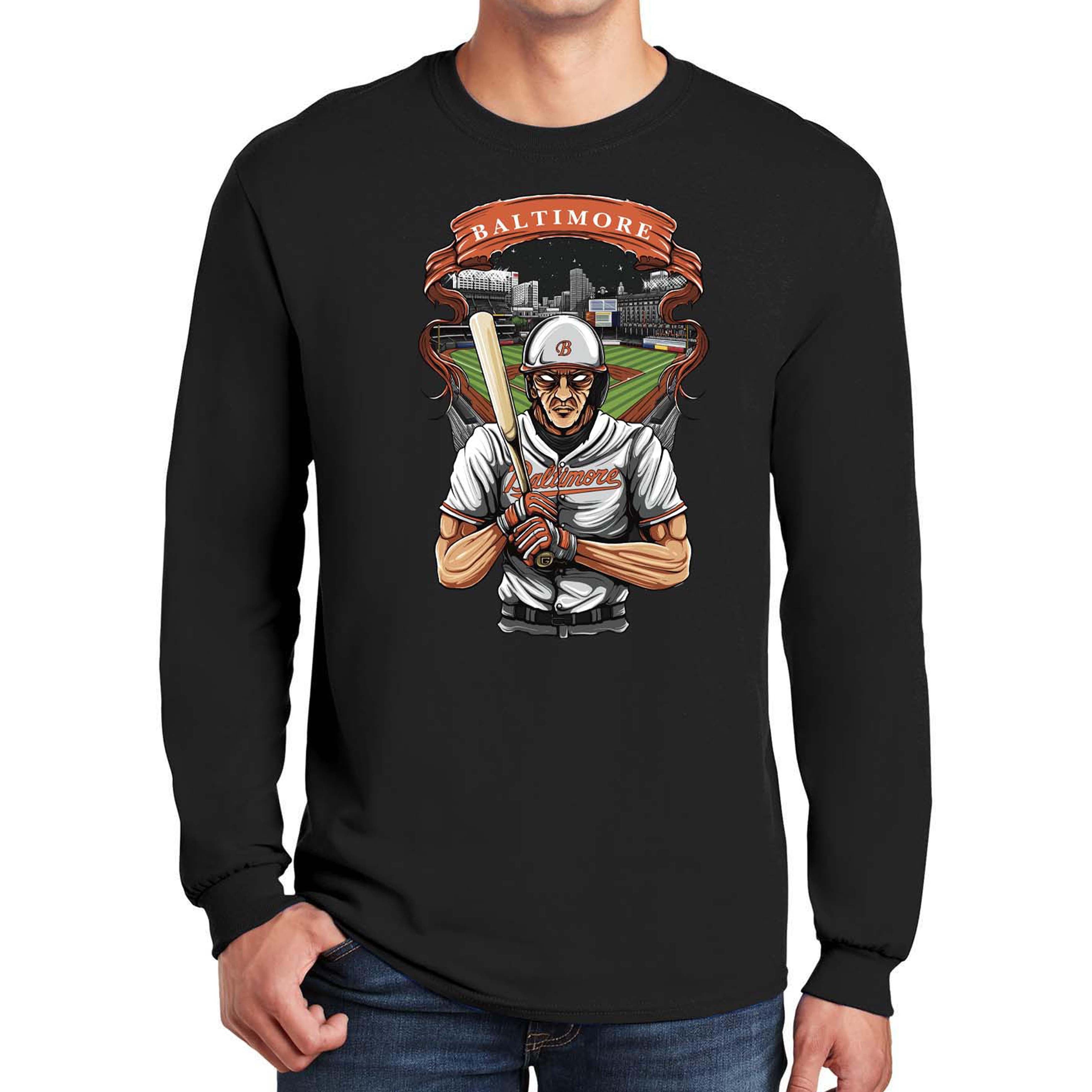 Baltimore Baseball Long Sleeve Men's T-Shirt