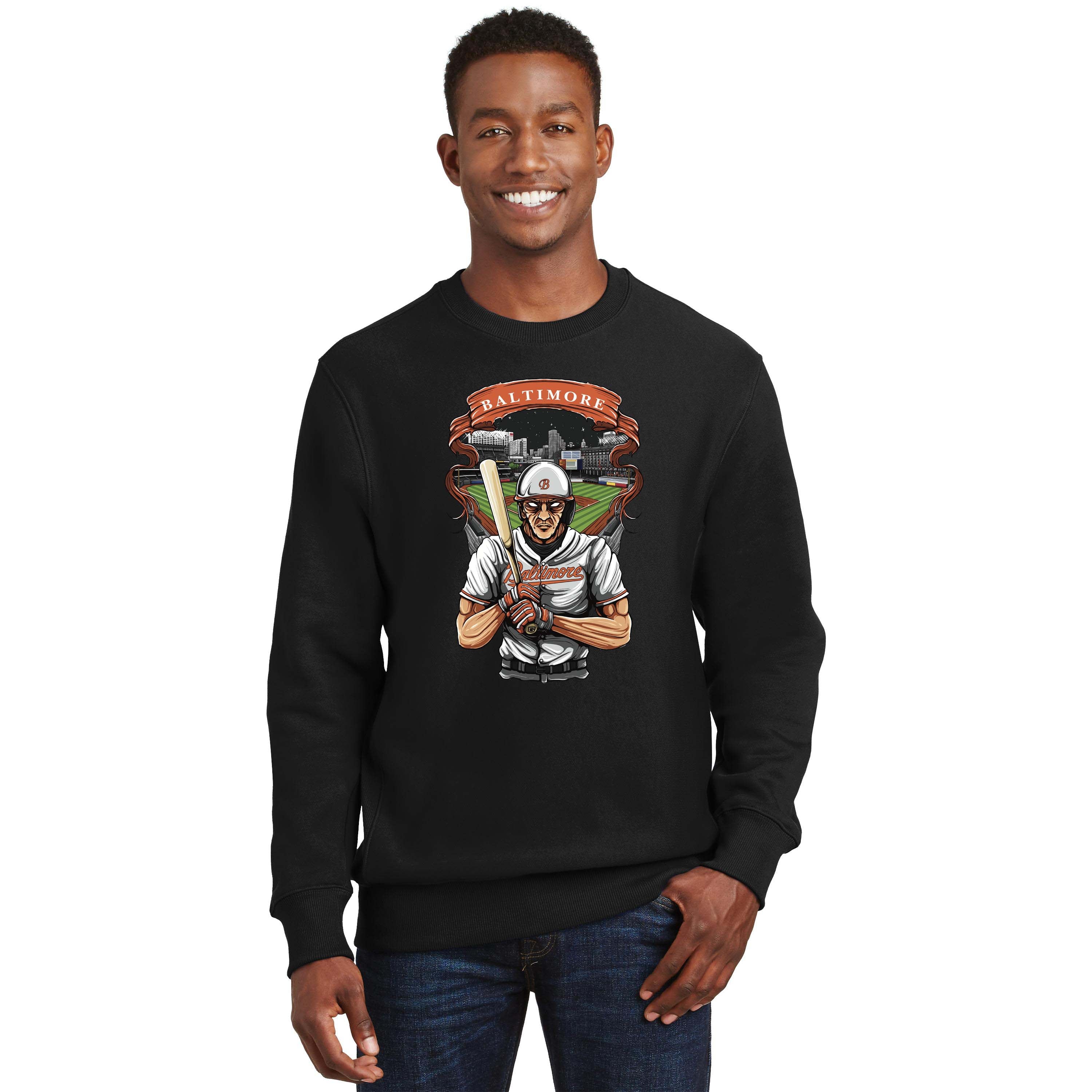Baltimore Baseball Men's Graphic Sweatshirt