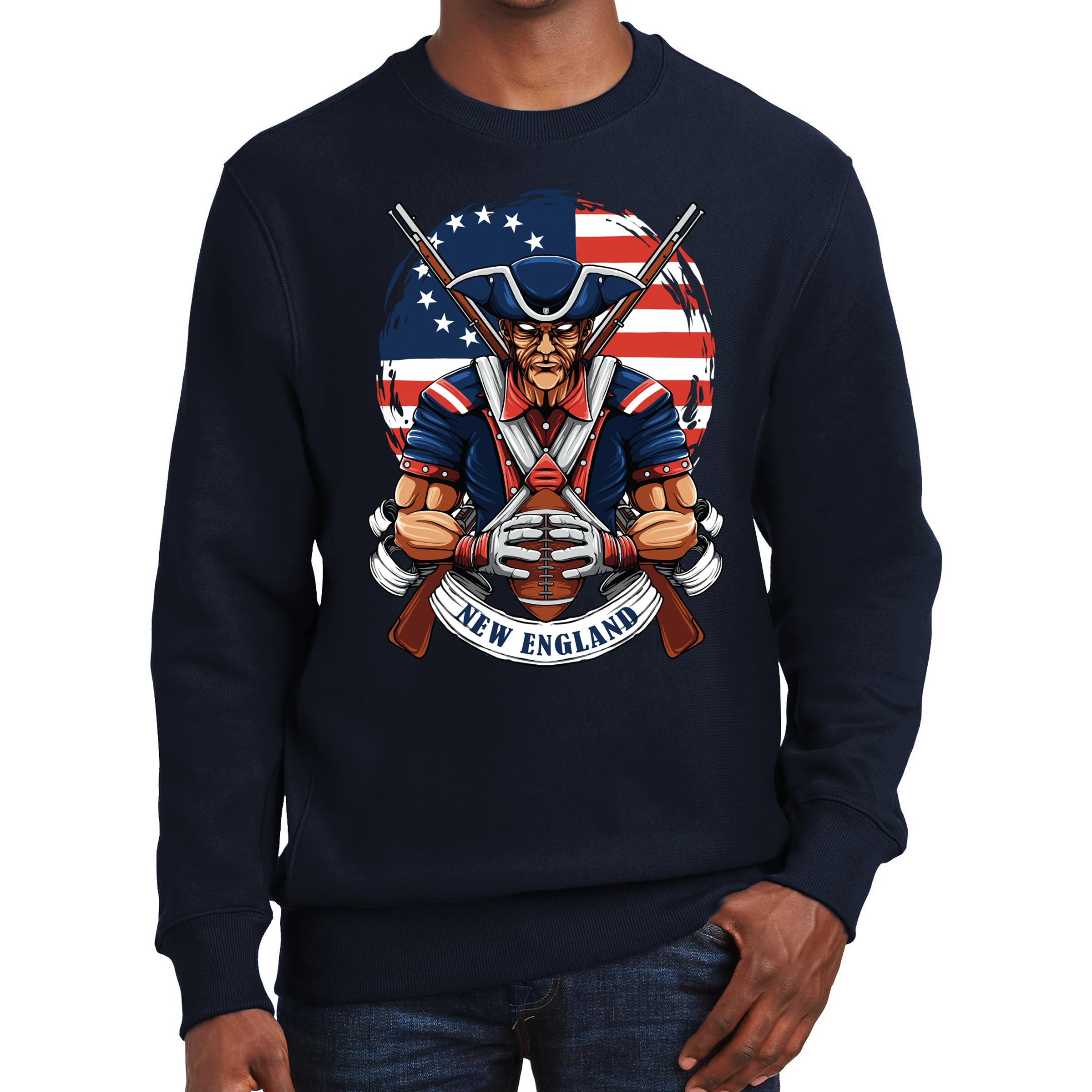 New England Football Sweatshirt