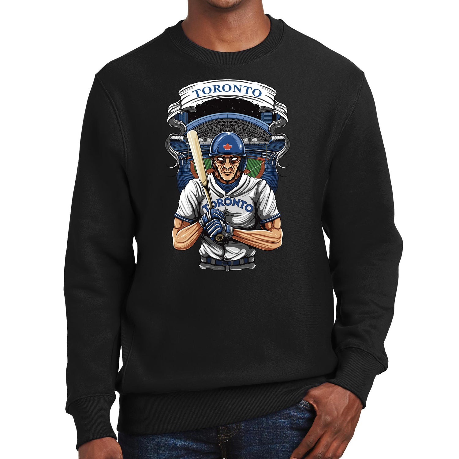 Toronto Baseball Men's Graphic Sweatshirt