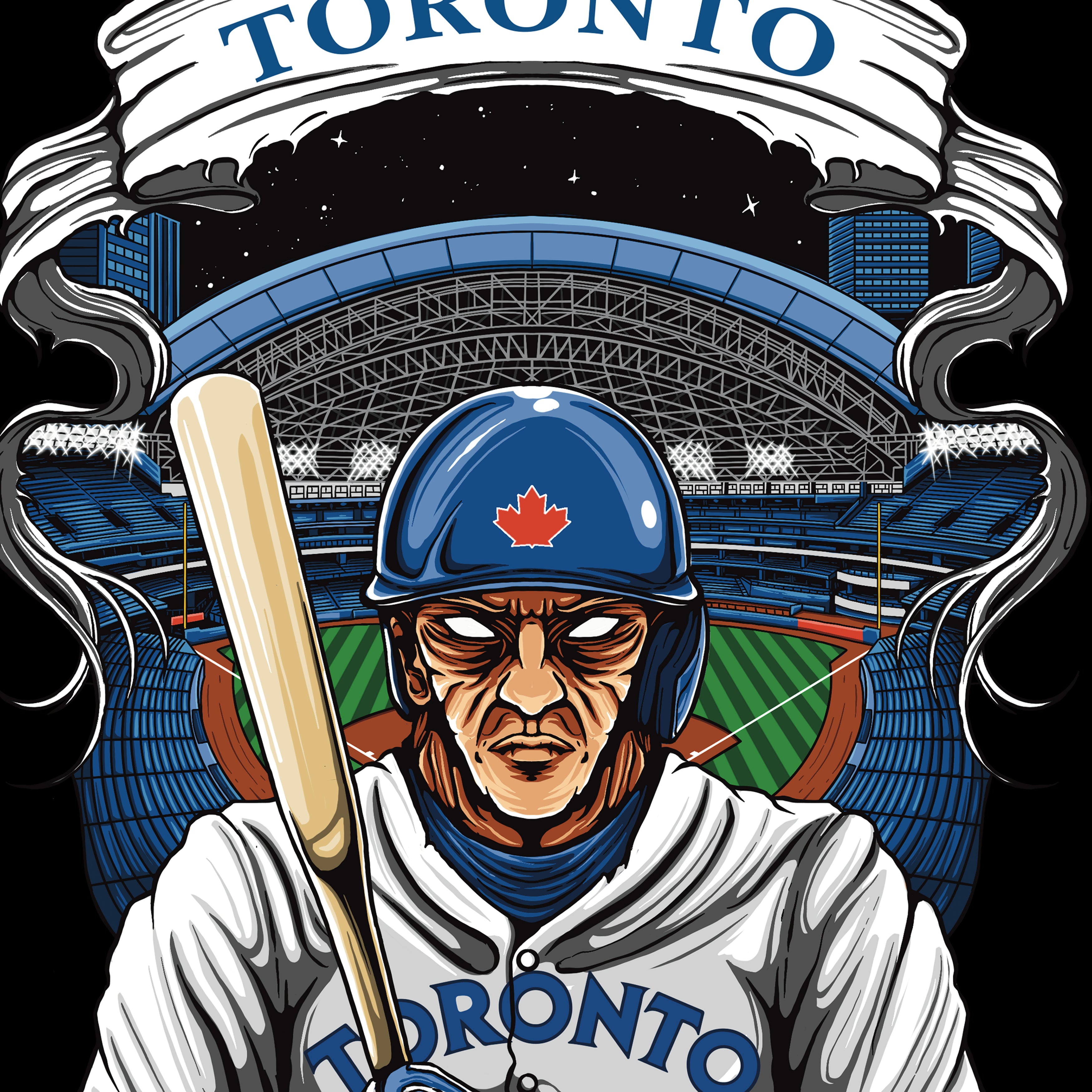 Toronto Baseball Men's Graphic Sweatshirt